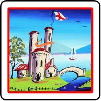 Canal Castle Stickers
