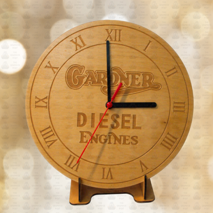 gardner engine wall clock