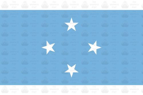 Micronesia Flag Sticker