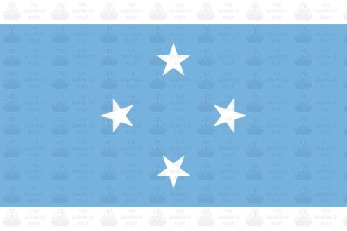 Micronesia Flag Sticker