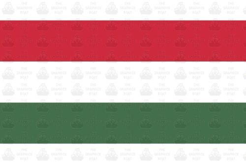 Hungary Flag Sticker
