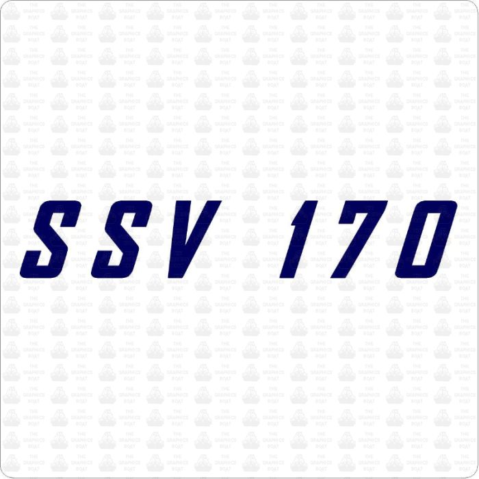 Larson SSV 170 2009 Sticker