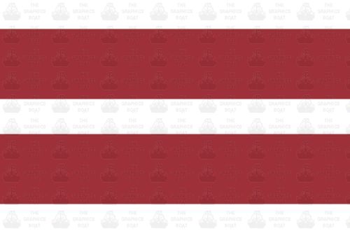 Latvia Flag Sticker