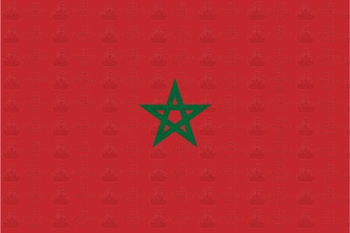 Morocco Flag Sticker
