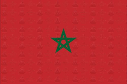 Morocco Flag Sticker