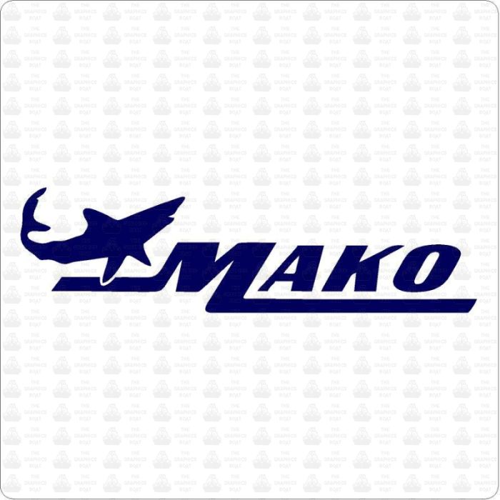 Mako Boats Logo Sticker
