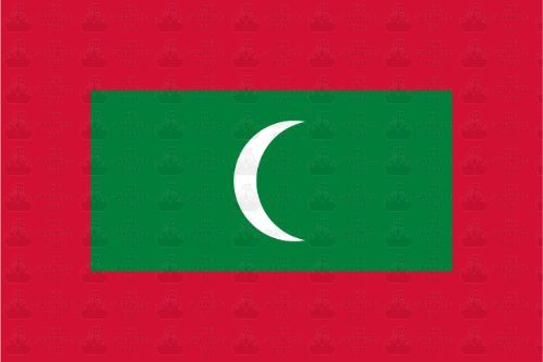 Maldives Flag Sticker