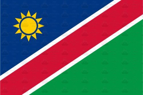 Nambia Flag Sticker