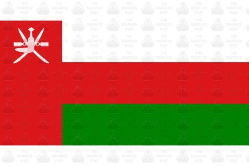 Oman Flag Sticker
