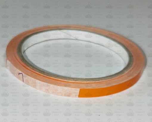 10m of 7mm Orange tape