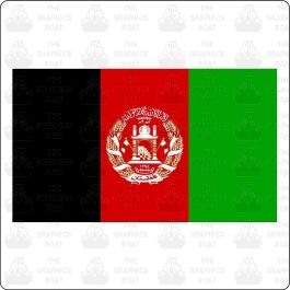 Afghanistan Flag Sticker | The Graphics Boat