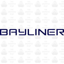 Replacement Marine Sticker | Bayliner Lettering Logo Sticker | The ...