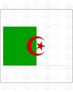 Algeria flag sticker