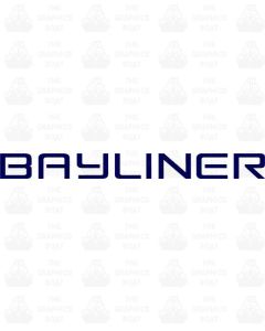 Bayliner lettering Logo Sticker