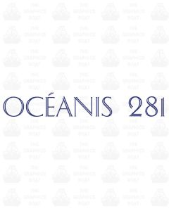 Beneteau Oceanis 281 Lettering Yacht graphic sticker