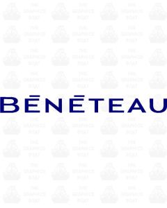 Beneteau Lettering Logo Yacht graphic sticker