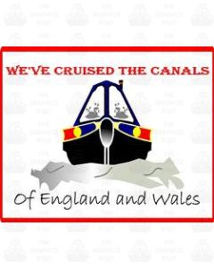 Funny We've Cruised The Canals Sticker