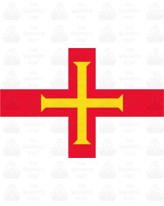 Guernsey Flag Sticker