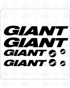 GIANT BICYCLE STICKER SET
