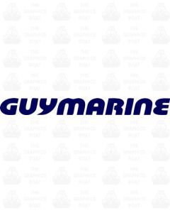 Guymarine Decal lettering sticker