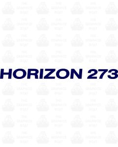 Hunter Horizon 272 Decal Sticker