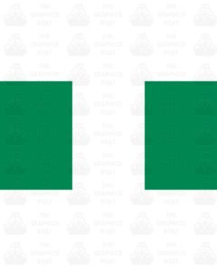 Nigeria Flag Sticker