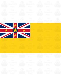 Niue Flag Sticker
