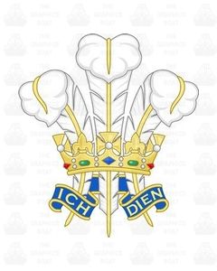 Prince Of Wales Feathers Sticker