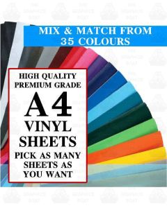GALLOWAY CRAFTS Vinyl Sheets A4 Size