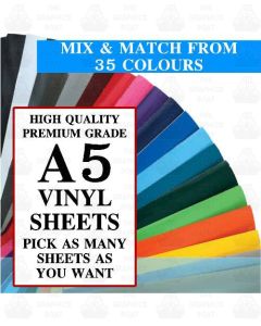 GALLOWAY CRAFTS Vinyl Sheets A5 Size