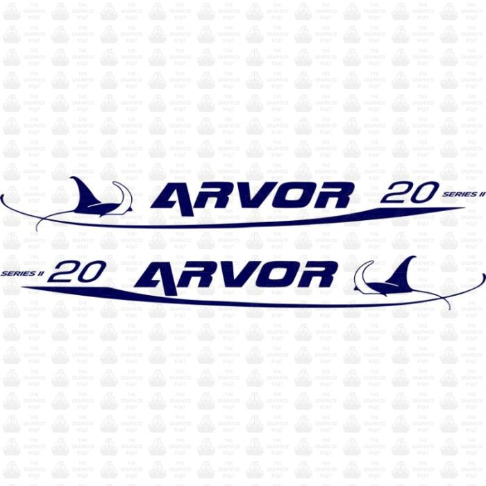 Arvor 20 Series 2 Sticker Pair