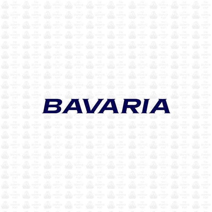 Bavaria Name lettering
