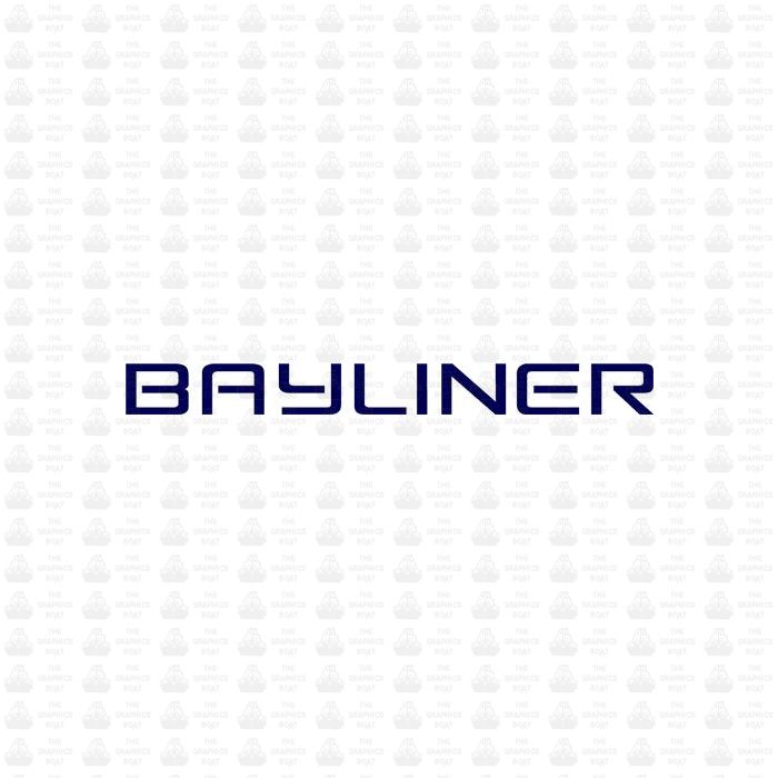 Bayliner lettering Logo Sticker