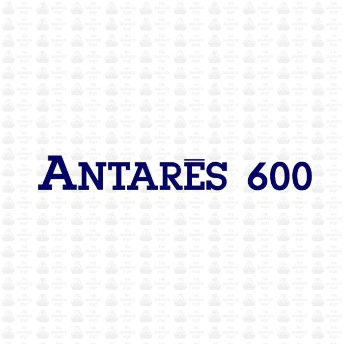 Beneteau Antares 600 Sticker