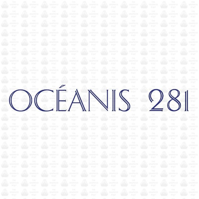 Beneteau Oceanis 281 Lettering Yacht graphic sticker