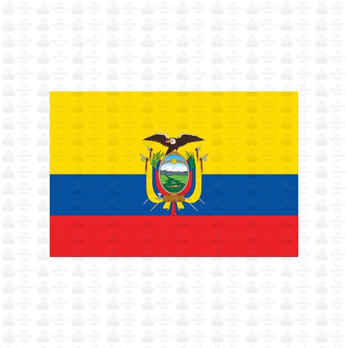 Ecuador Flag Sticker