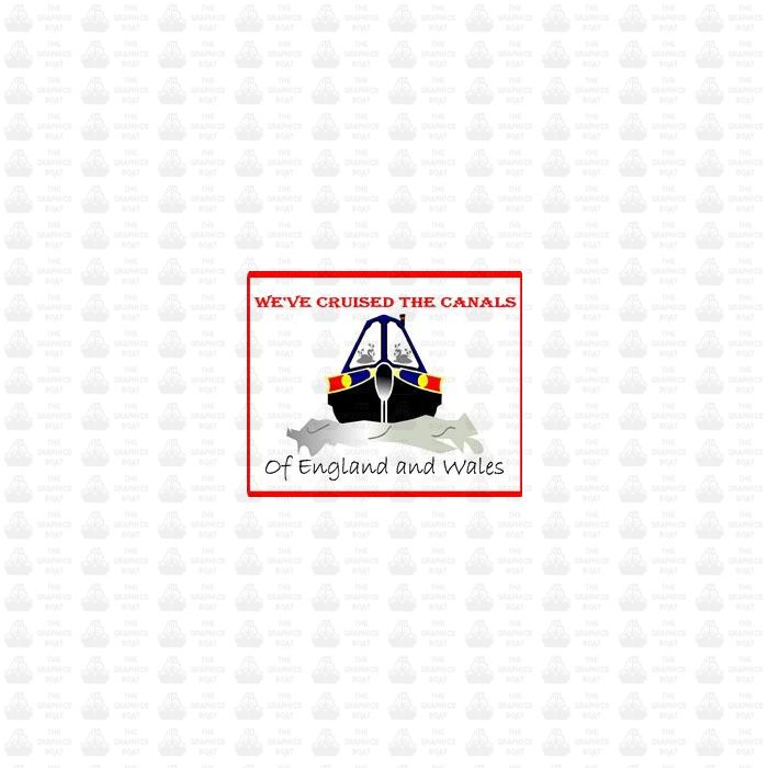 Funny We've Cruised The Canals Sticker