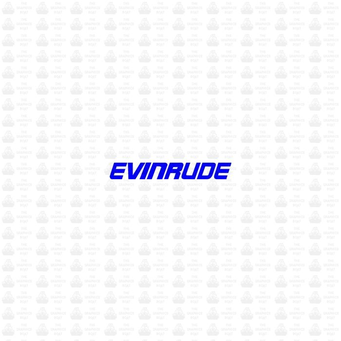 EVINRUDE OUTBOARD STICKER DECAL GRAPHIC