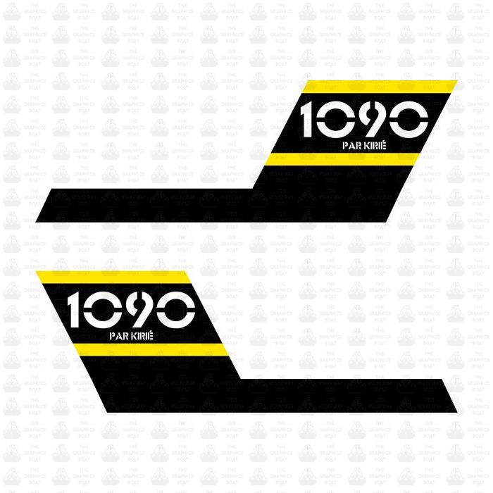 Feeling 1090 Par Kirie Roof Sticker pair