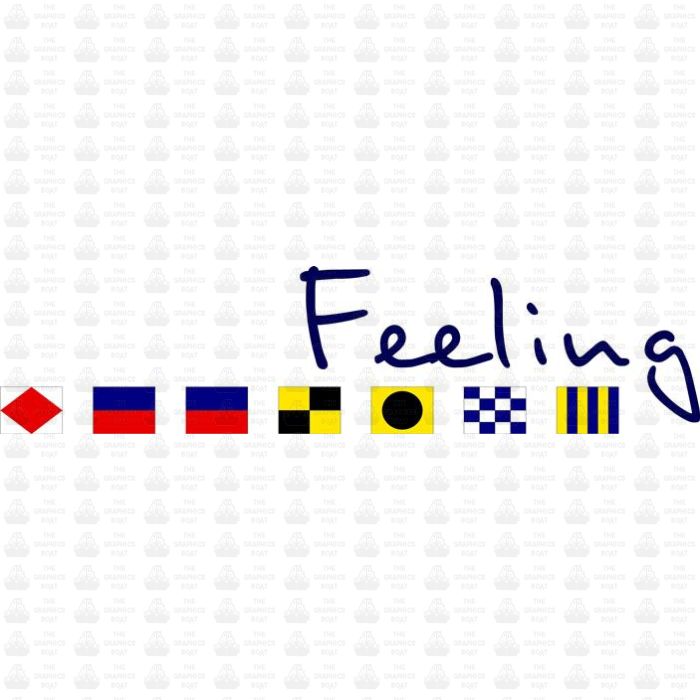 Feeling Flags and Logo Sticker Decals