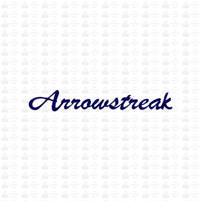 Fletcher Arrowstreak Lettering Sticker