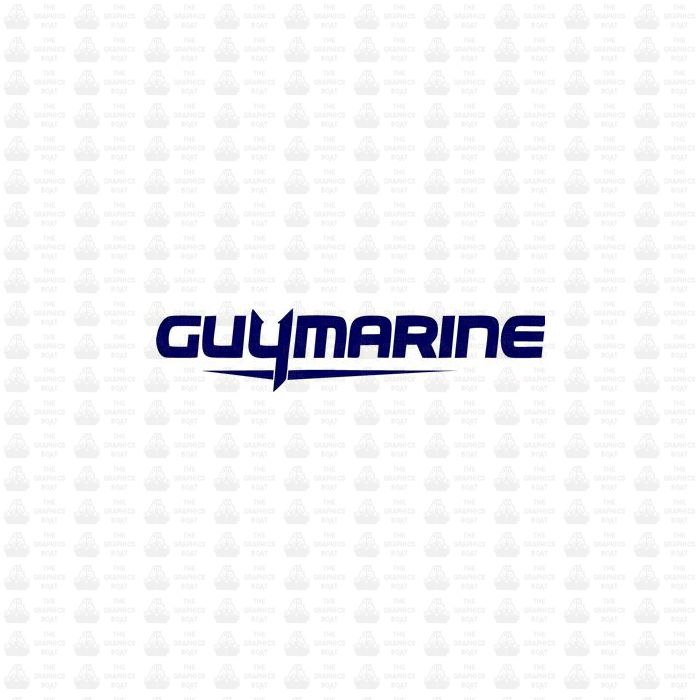 Guymarine New Logo Decal Sticker