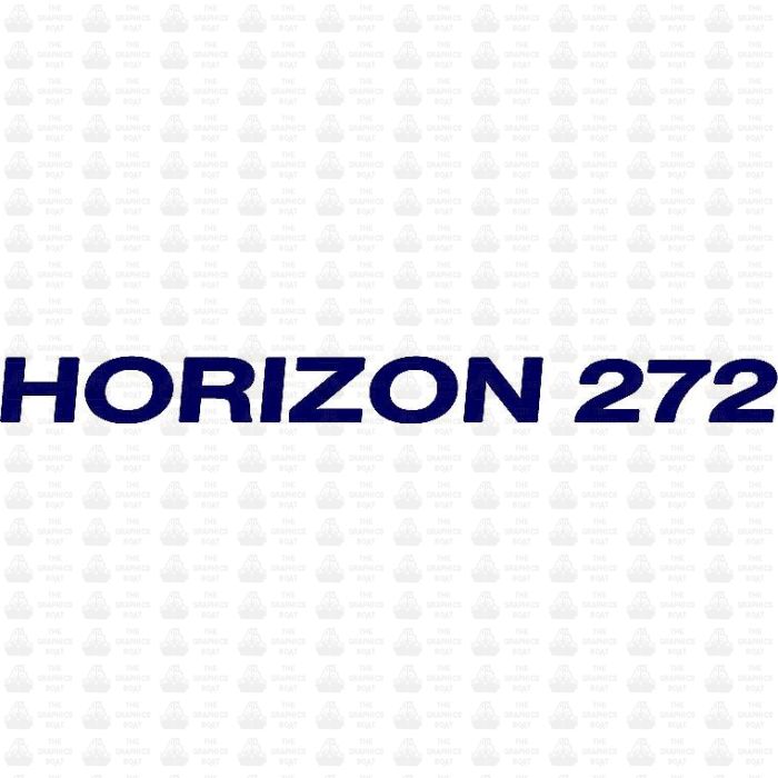 Hunter Horizon 272 Decal Sticker