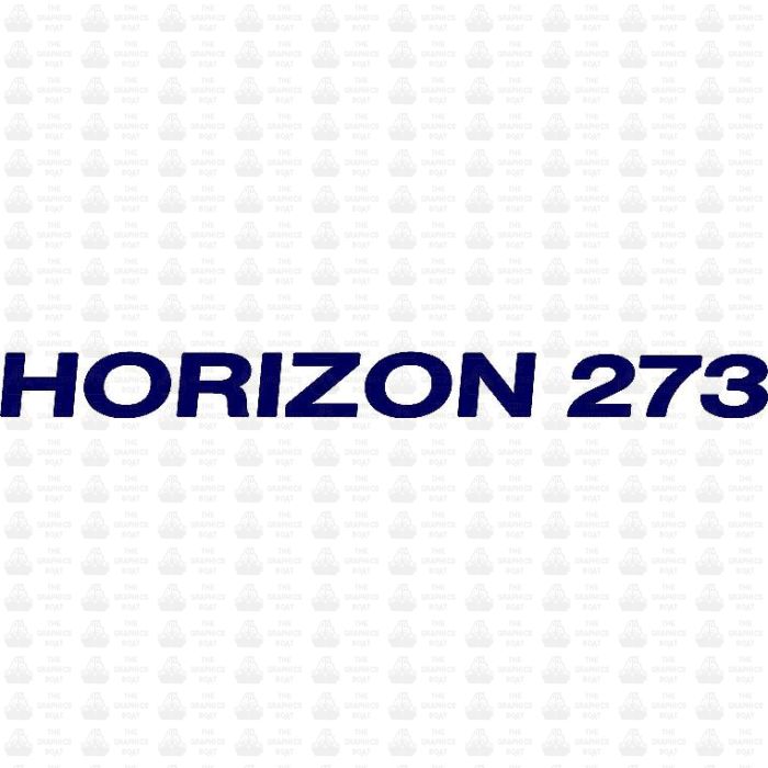 Hunter Horizon 272 Decal Sticker