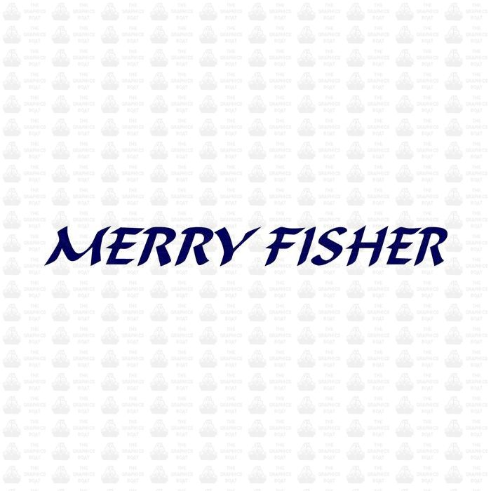 Jeanneau Merry Fisher Decal Sticker