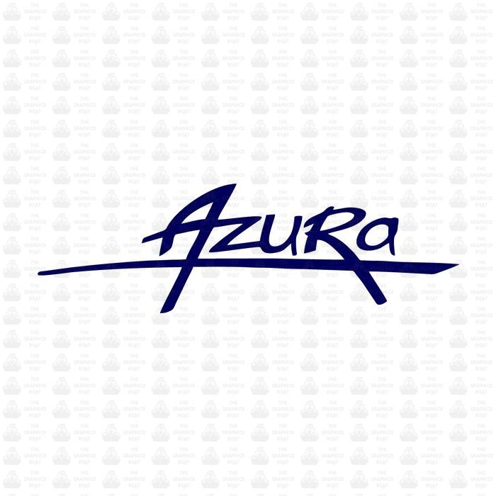 Kelt Azura Lettering Sticker