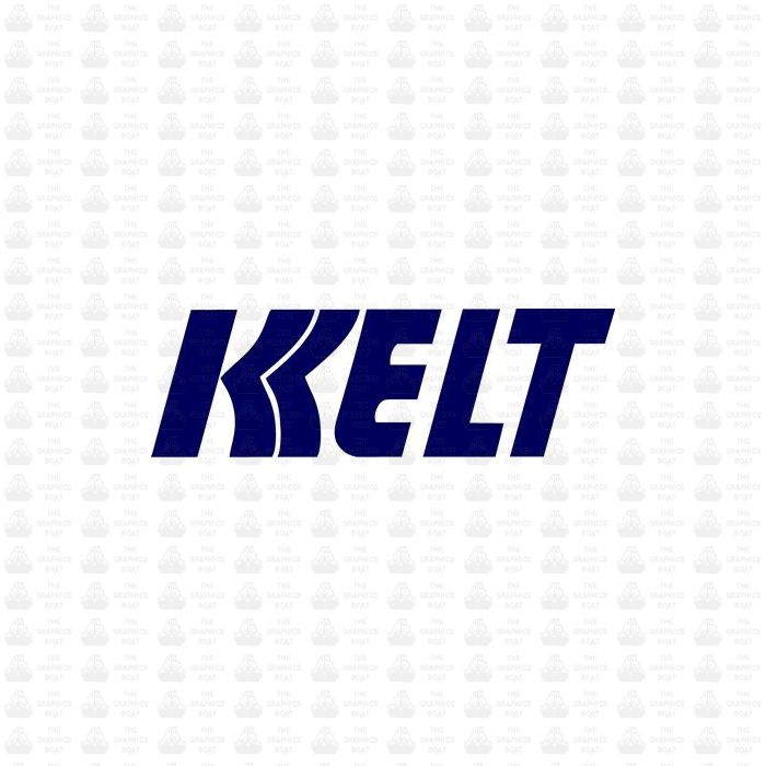 Kelt Lettering Sticker