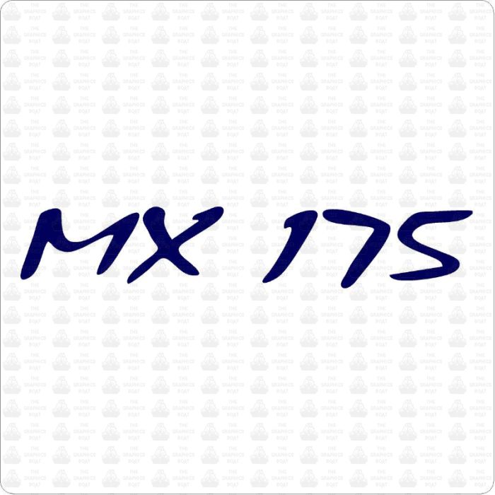Larson 2006 MX 175 sticker