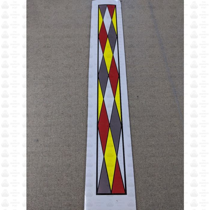 Narrowboat Diamond Decoration Strip