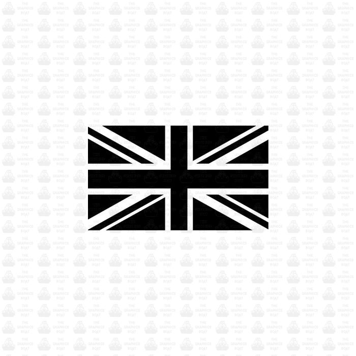 United \kingdom UK Black & White version